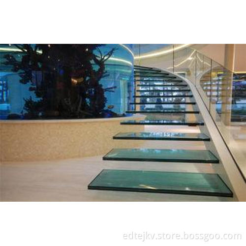 Fire Proof Tempered Laminated Safety Glass For Building Sta